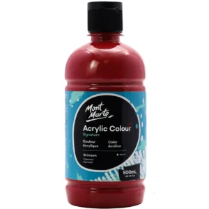 Acrylic Color 500ml Crimson-Signature