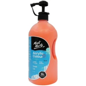 Acrylic Color 1L Bottle Orange-Signature