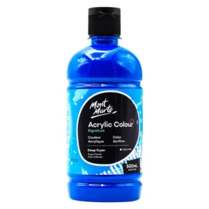 Acrylic Color Signature 500ml Deep Cyan