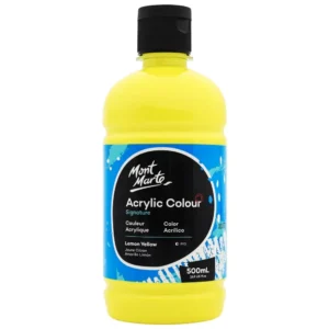 Signature Lemon Yellow Acrylic Paint- 500ml