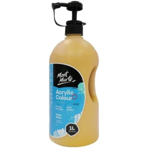 Acrylic Paint 1L Bottle – Lemon Yellow