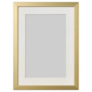 Gold A2 Picture Frame with Glass