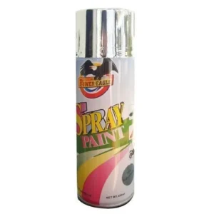 Power Eagle Silver Chrome Spray Paint – 450ml