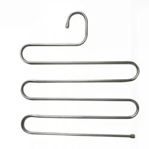 Trouser Hanger S-Shaped Stainless Steel