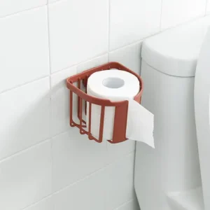 Punch Free Toilet Paper Holder