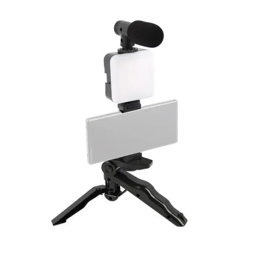 Video Blog Kit With Tripod Stand
