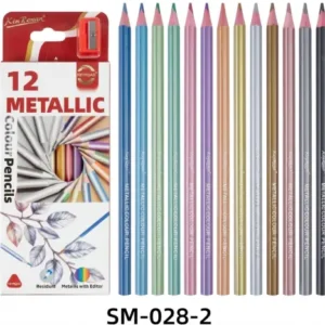 Metallic Colored Pencils 12pcs – SM028-2