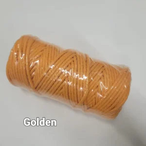 Macrame Rope 5mm*100m- Golden