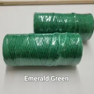 Macrame Rope 3mm*100m-Emerald Green