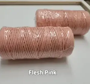 Macrame Rope 3mm*100m-Flesh Pink