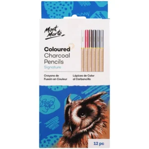 Coloured Charcoal Pencils Signature 12pc