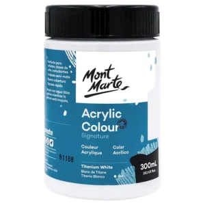 Signature White Acrylic Paint – 300mls
