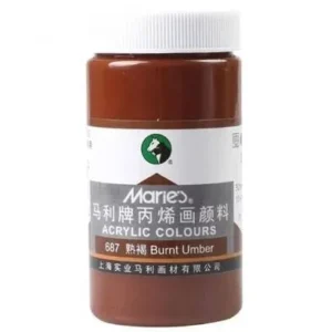 Marie’s Acrylic Paint 300ml Burnt Umber
