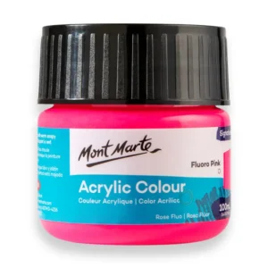 Fluoro Acrylic Paint – Pink 100ml