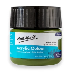 Mont Marte Olive Green Acrylic 100mls