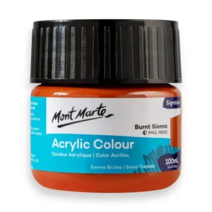 Signature Acrylic Paint 100ml Burnt Sienna