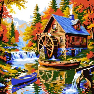Millbrook Paint by Numbers Kit – 30 × 30 cm