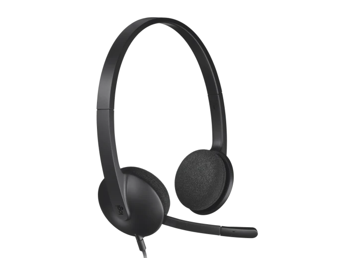 Logitech H340 USB Computer Headset with Digital Audio