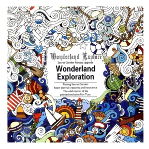 Wonderland Explore Coloring Books