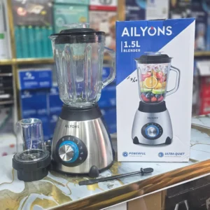 Blender alyon  glass jur 1.5ltr 2 in1