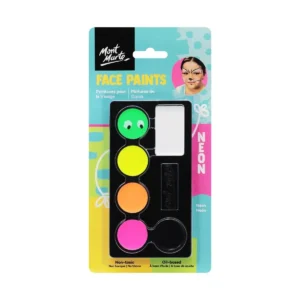 Kid’s Face Painting Set- Neon