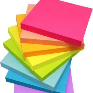 Colorful Sticky Notes 3 x 3 Inch