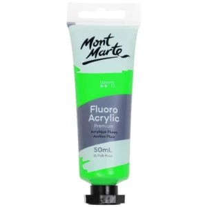 Fluoro Green Acrylic Paint 50ml